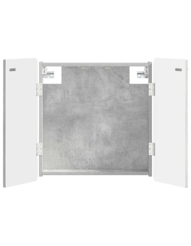 Armadio per Dartboard ZWOLLE Grigio Cemento