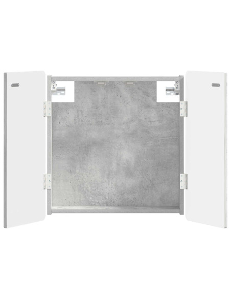 Armadio per Dartboard ZWOLLE Grigio Cemento