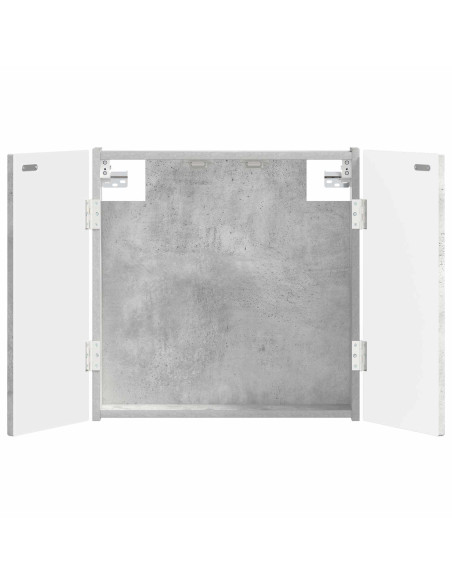Armadio per Dartboard ALKMAAR Grigio Cemento