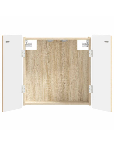 Armadio per Dartboard ZWOLLE Rovere Sonoma Legno ingegnerizzato