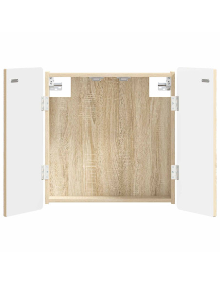 Armadio per Dartboard ZWOLLE Rovere Sonoma Legno ingegnerizzato