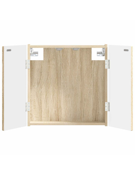 Armadio per Dartboard ALKMAAR Rovere Sonoma