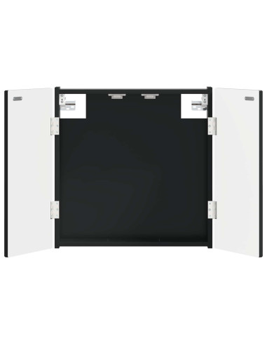 Armadio per Dartboard ALKMAAR Nero 52,5 x 10,5 x 53,5 cm