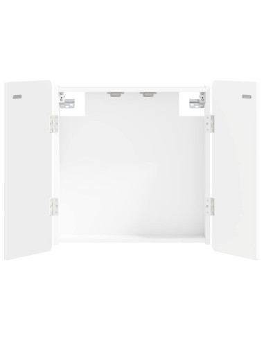 Armadio per Dartboard ZWOLLE Bianco 52,5 x 10,5 x 57,5 cm