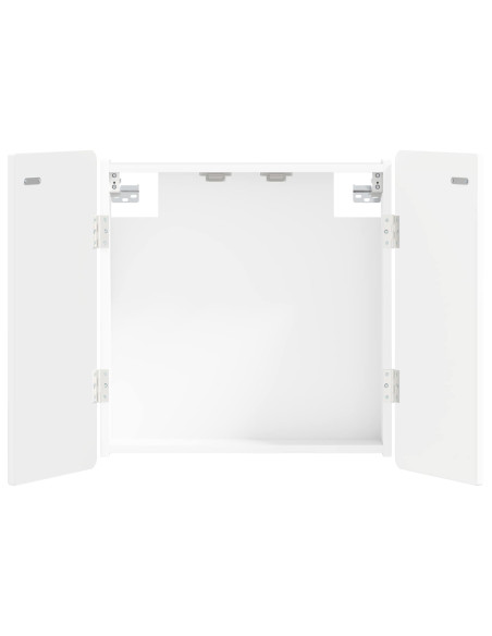 Armadio per Dartboard ZWOLLE Bianco 52,5 x 10,5 x 57,5 cm