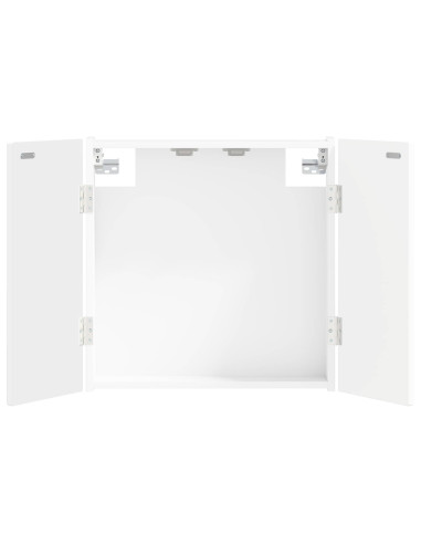 Armadio per Dartboard ALKMAAR Bianco 52,5 x 10,5 x 53,5 cm