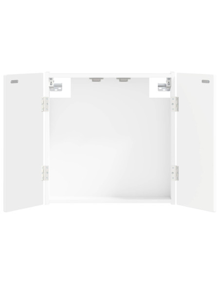 Armadio per Dartboard ALKMAAR Bianco 52,5 x 10,5 x 53,5 cm