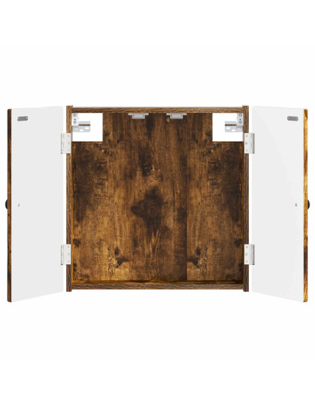 Armadio per Dartboard EDE Rovere Fumo 52,5 x 10,5 x 53,5 cm