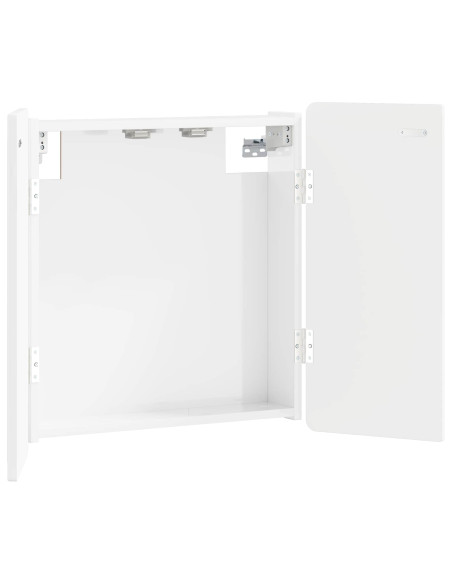 Armadio per Dartboard ZWOLLE Bianco Lucido Legno ingegnerizzato