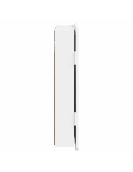 Armadio per Dartboard ZWOLLE Bianco Lucido Legno ingegnerizzato
