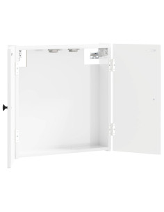 Armadio per Dartboard EDE Bianco Lucido 52,5 x 10,5 x 53,5 cm 2
