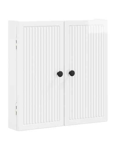Armadio per Dartboard EDE Bianco Lucido 52,5 x 10,5 x 53,5 cm