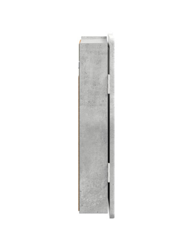 Armadio per Dartboard ZWOLLE Grigio Cemento