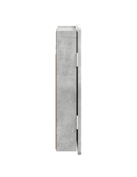 Armadio per Dartboard ZWOLLE Grigio Cemento