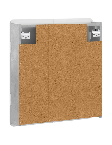 Armadio per Dartboard ZWOLLE Grigio Cemento