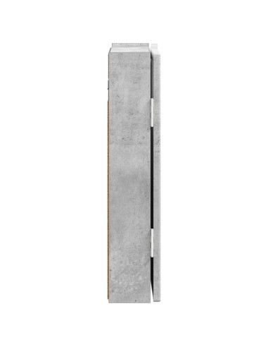 Armadio per Dartboard ALKMAAR Grigio Cemento