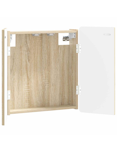 Armadio per Dartboard ZWOLLE Rovere Sonoma Legno ingegnerizzato