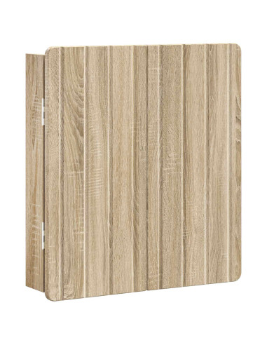 Armadio per Dartboard ZWOLLE Rovere Sonoma Legno ingegnerizzato