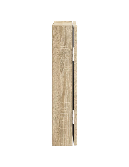 Armadio per Dartboard ALKMAAR Rovere Sonoma