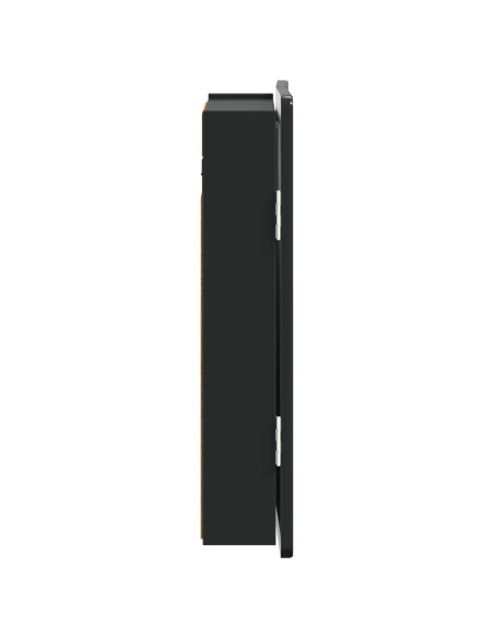 Armadio per Dartboard ZWOLLE Nero 52,5 x 10,5 x 57,5 cm