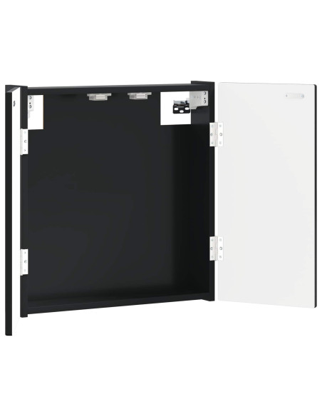 Armadio per Dartboard ALKMAAR Nero 52,5 x 10,5 x 53,5 cm