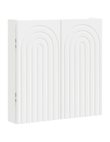 Armadio per Dartboard ALKMAAR Bianco 52,5 x 10,5 x 53,5 cm