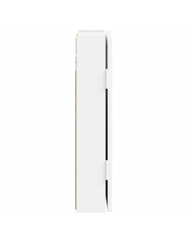 Armadio per Dartboard ALKMAAR Bianco 52,5 x 10,5 x 53,5 cm