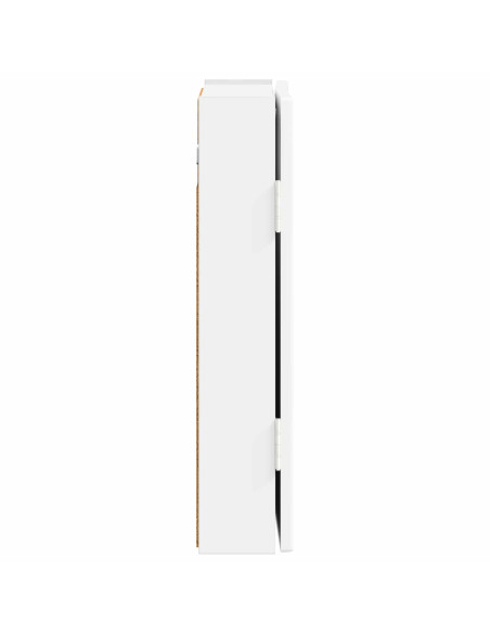 Armadio per Dartboard ALKMAAR Bianco 52,5 x 10,5 x 53,5 cm
