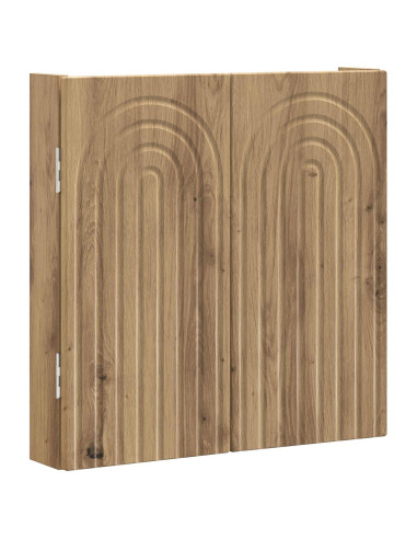 Armadio per Dartboard ALKMAAR Rovere Artigianale