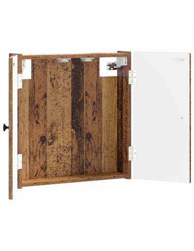 Armadio per Dartboard EDE Legno antico 52,5 x 10,5 x 53,5 cm