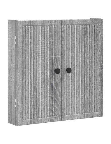 Armadio per Dartboard EDE Sonoma grigio 52,5 x 10,5 x 53,5 cm