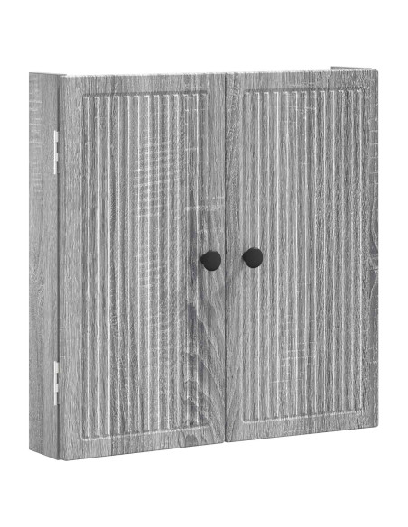 Armadio per Dartboard EDE Sonoma grigio 52,5 x 10,5 x 53,5 cm