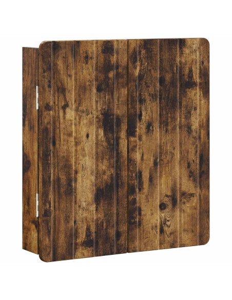 Armadio per Dartboard ZWOLLE Rovere Fumo 52,5 x 10,5 x 57,5 cm