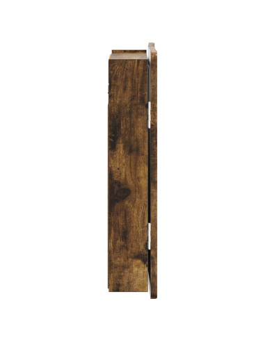 Armadio per Dartboard ZWOLLE Rovere Fumo 52,5 x 10,5 x 57,5 cm