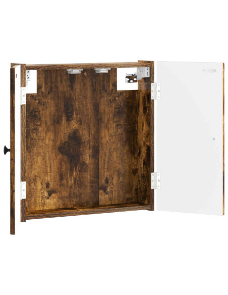 Armadio per Dartboard EDE Rovere Fumo 52,5 x 10,5 x 53,5 cm
