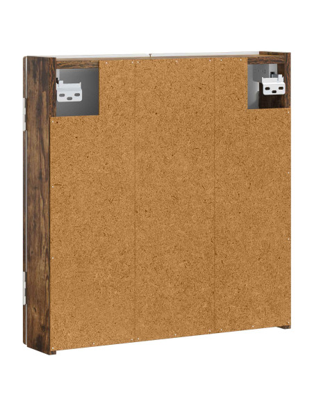 Armadio per Dartboard EDE Rovere Fumo 52,5 x 10,5 x 53,5 cm