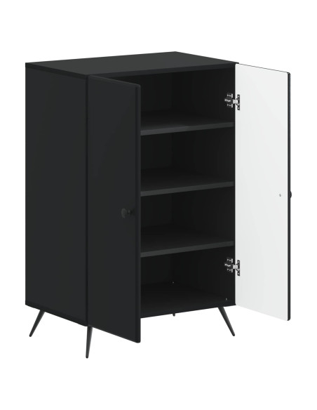 Mobile per scarpe BREDA 59,5 x 39,5 x 90 cm Nero