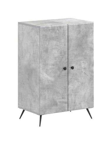 Mobile per scarpe BREDA 59,5 x 39,5 x 90 cm Grigio Cemento