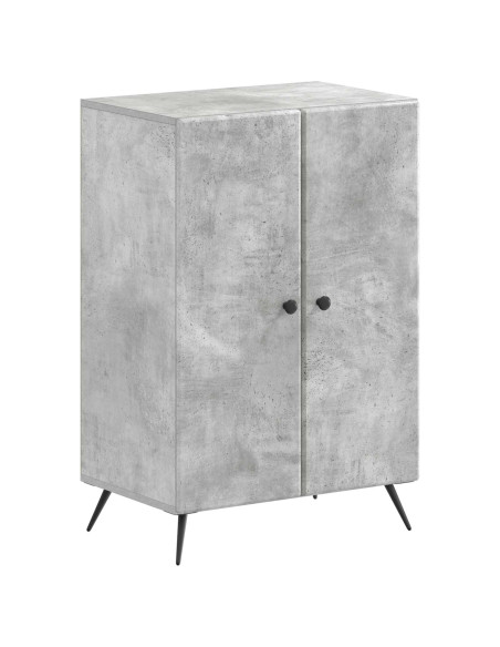 Mobile per scarpe BREDA 59,5 x 39,5 x 90 cm Grigio Cemento
