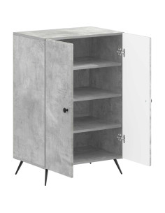 Mobile per scarpe BREDA 59,5 x 39,5 x 90 cm Grigio Cemento 2