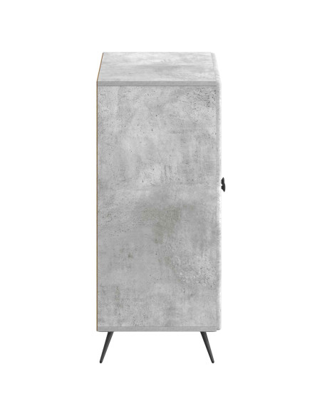 Mobile per scarpe BREDA 59,5 x 39,5 x 90 cm Grigio Cemento