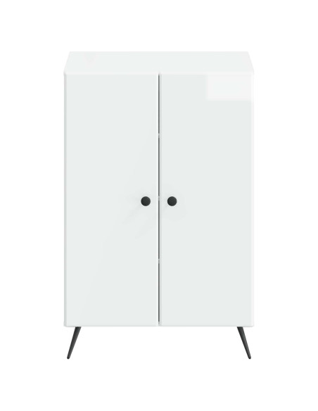 Mobile per scarpe BREDA 59,5 x 39,5 x 90 cm Bianco Lucido