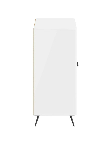 Mobile per scarpe BREDA 59,5 x 39,5 x 90 cm Bianco Lucido