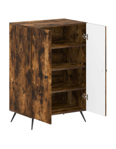Mobile per scarpe BREDA 59,5 x 39,5 x 90 cm Rovere Fumo 2