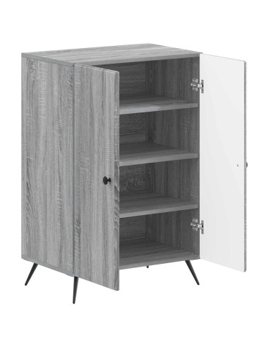 Mobile per scarpe BREDA 59,5 x 39,5 x 90 cm Sonoma grigio