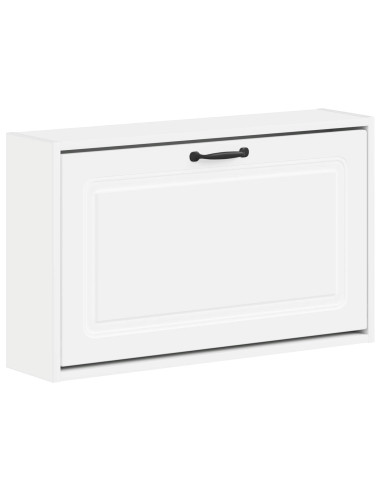 Armadio per Scarpe da Muro UTRECHT 71 x 17 x 43 cm Bianco