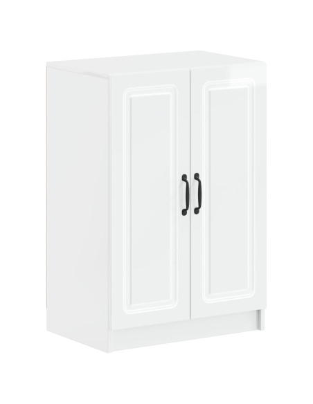 Mobile per scarpe UTRECHT 59,5 x 39,5 x 87 cm Bianco Lucido