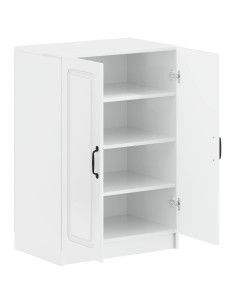 Mobile per scarpe UTRECHT 59,5 x 39,5 x 87 cm Bianco Lucido 2