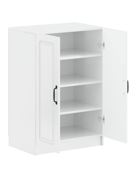 Mobile per scarpe UTRECHT 59,5 x 39,5 x 87 cm Bianco Lucido