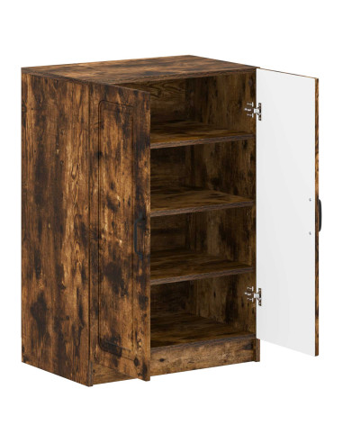 Mobile per scarpe UTRECHT 59,5 x 39,5 x 87 cm Rovere Fumo